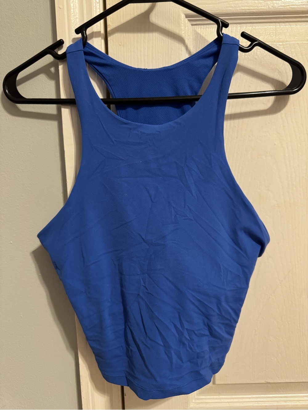 all in motion Royal Blue Athletic Crop Tank